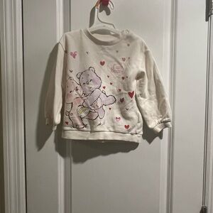 H&M Cream Care Bears Kids Sweatshirt